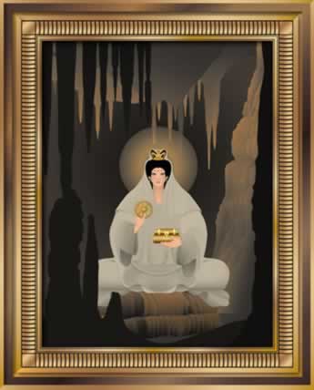 Kuan Yin of the cave image