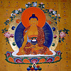 Ratnasambhava Buddha image.