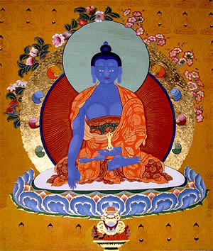 Akshobhya Buddha image.